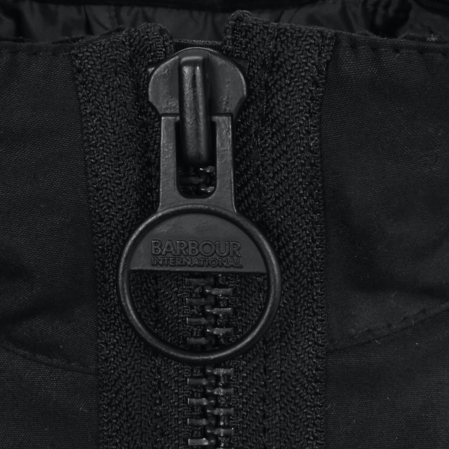 Barbour International Re Duke Wax Jacket Black Mainline Menswear Canada